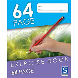 Sovereign 225x175 Exercise Books 8mm 64pg PACK OF 20