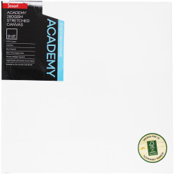 Jasart Academy Canvas 3/4 Inch 12x12 Inch Thin Edge PACK OF 8