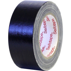 Sellotape Cloth Tape 48mmx25m Black 48 Rolls