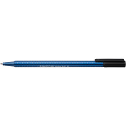 STAEDTLER TRIPLUS 437 XB-9 Ballpoint Pen Black Pack of 10