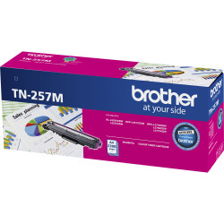 BROTHER TN-257M MAGENTA TONER Cartridge High Yield 2,300 Pages