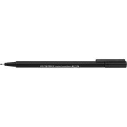 STAEDTLER TRIPLUS® BROADLINER Pen Black Box of 10