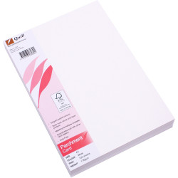 QUILL PARCHMENT CARD A4 176gsm White 50 Sheets