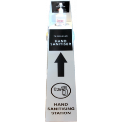SANITISER STAND - PHOS ESSENTIAL TASMANIAN MADE HAND SANITISER - 80% ethanol hand sanitiser stand 