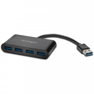 KENSINGTON® USB PORT 3.0 UH4000 4 PORT HUB Black