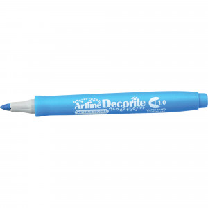 Artline Decorite Markers 1.0mm Bullet Metallic Blue Pack Of 12