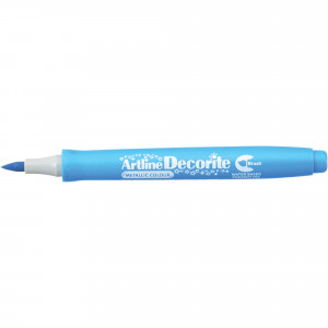 Artline Decorite Brush Markers Metallic Blue Pack Of 12