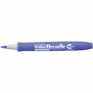 Artline Decorite Brush Markers Pastel Purple Pack Of 12