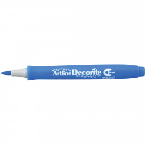 Artline Decorite Brush Markers Standard Blue Pack Of 12