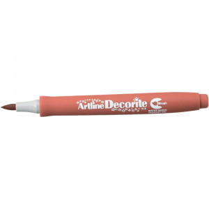 Artline Decorite Brush Markers Standard Brown Pack Of 12