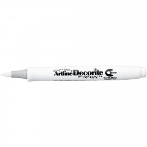 Artline Decorite Brush Markers Standard White Pack Of 12