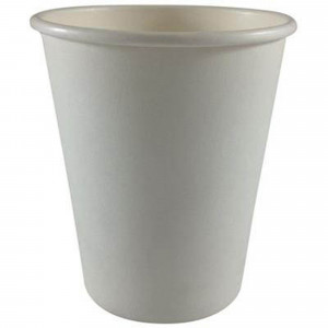 Writer Disposable Single Wall Paper Cups 227ml 8oz - PACK OF 50 CUPS