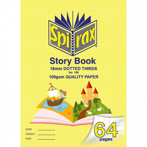 Spirax Story Book 332X240mm 64 Page 18mm