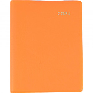 Collins Belmont Colours Diary A7 Week to View with pencil Orange