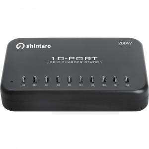 Shintaro Multi Device 200W 10-port USB-C Charger