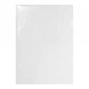 Marbig Letter Files A4 Polypropylene Ultra Clear Pack of 100