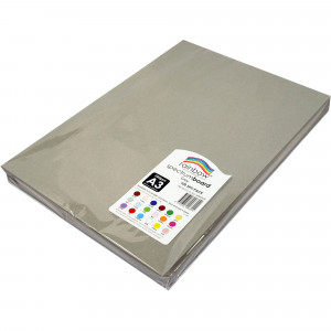 Rainbow Spectrum Board A3 220gsm Grey 100 Sheets