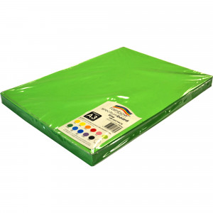 Rainbow Spectrum Board 220gms A3 100 Sheets Lime