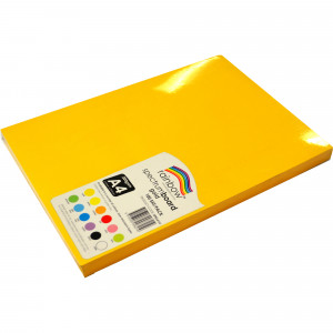 Rainbow Spectrum Board A4 100 Sheets Gold