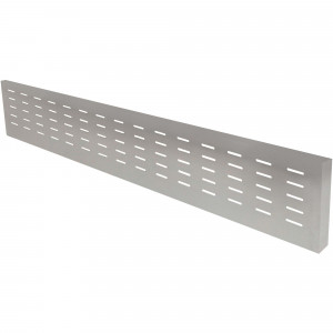 Span Desk Steel Modesty Panel Requires Rapid Span Legs to Make 1500W Desk Silver Grey