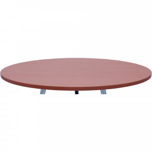 Rapidline Melamine Round Table Top Only 25mm Thick 1200mm Diameter Cherry