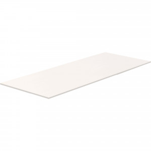 Rectangle Melamine Table or Desk Top Only 1200Wx600D 25mm Thick White