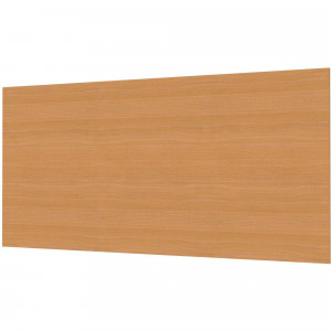 Rapidline Melamine Rectangle Table Top Only 25mm Thick 1500Wx750D Beech