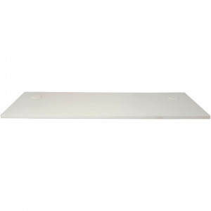 Rapidline Melamine Rectangle Table Top Only 25mm Thick 1800Wx750D Grey
