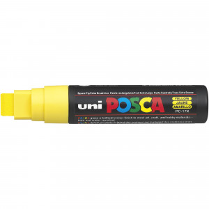 UNI-BALL POSCA POSTER MARKER Broad 15.0mm Yellow
