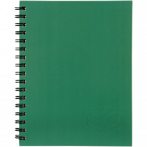 Spirax 511 Hard Cover Notebook A5 200 Page Green PACK OF 5