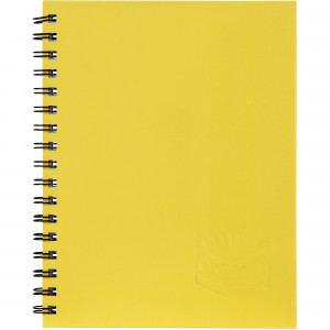 Spirax 511 Hard Cover Notebook A5 200 Page Yellow