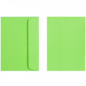 Quill Envelope 80GSM C6 Lime Pack of 25