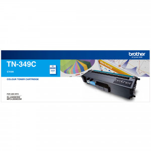 BROTHER TN-349 TONER CARTRIDGE Cyan 6k Pages Super H/Yield