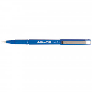 ARTLINE 200 FINELINER PENS 0.4mm Blue