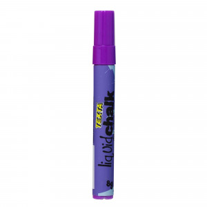 Texta Liquid Chalk Marker Dry Wipe Bullet 4.5mm Nib Prpl