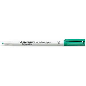 STAEDTLER LUMOCOLOR PEN Whiteboard Green 1.0mm tip Available in 10's