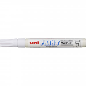 UNIBALL PAINT MARKER Med 2.8mm White