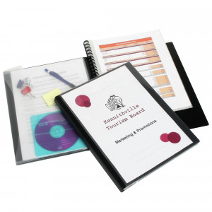PS REFILLABLE DISPLAY BOOK A4 W/Wallet & Insert Cover