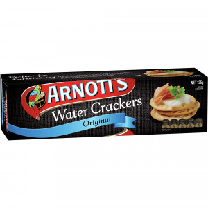 ARNOTTS BISCUITS Water Crackers 125gm