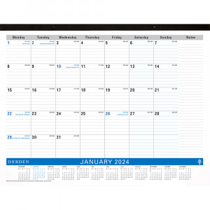 DEBDEN TABLETOP PLANNER Month to View Com 440x560