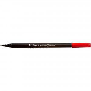 Artline Supreme 0.4mm Fineliner Red 
