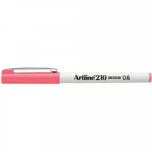 Artline 210 0.6mm Fineliner Pen Pink 