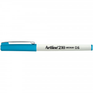 Artline 210 0.6mm Fineliner Pen Sky Blue 