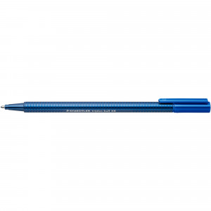 STAEDTLER TRIPLUS 437 M-3 Ballpoint Pen Blue Pack of 10