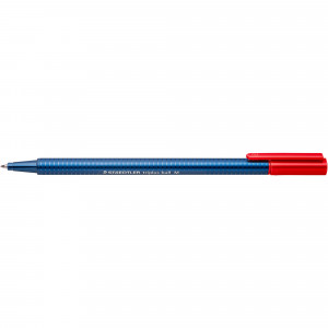 STAEDTLER TRIPLUS 437 XB-2 Ballpoint Pen Red Pack of 10