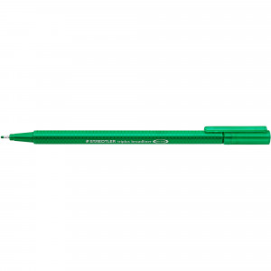 STAEDTLER TRIPLUS® BROADLINER Pen Green Box of 10