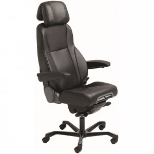 KAB DIRECTOR (II) OFFICE CHAIR 24/7 Executive Chair Leather Black
