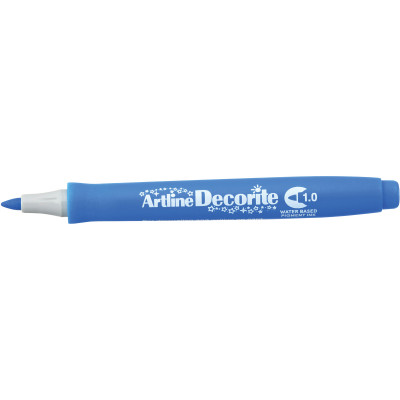 Artline Decorite Markers 1.0mm Bullet Standard Blue Pack Of 12