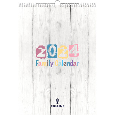 Collins Family Wall Calendar A3 Month To View Brighton