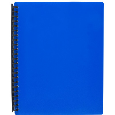MARBIG REFILLABLE DISPLAY BOOK A4 40Pocket Blue